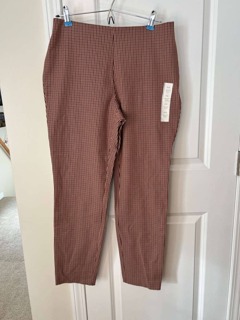NWT A New Day Women’s Side Zip Ankle Pants - Rust Check